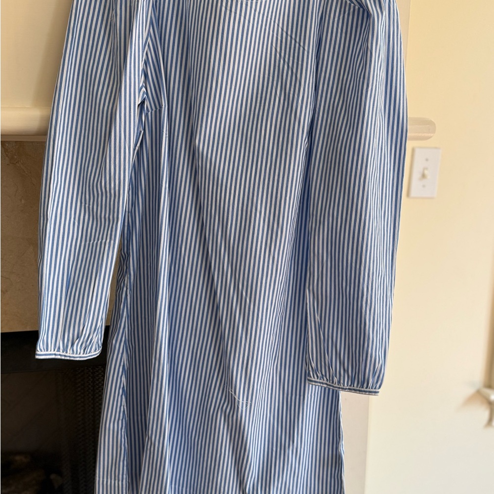 Vineyard Vines Blue and White Striped Dress